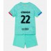 Barcelona Ilkay Gundogan #22 Barnkläder Tredje matchtröja till baby 2023-24 Kortärmad (+ Korta byxor) Billigt